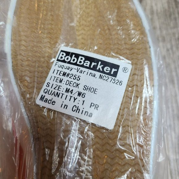 Bob Barker Durable Canvas Deck Step-in Prison Inmate Shoe M4/W6 Orange 255-OR - Picture 3 of 5